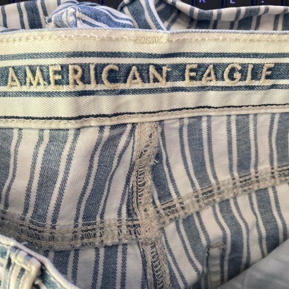 American Eagle Summer Boardwalk Striped Mom Short Size 0 - Picture 4 of 11